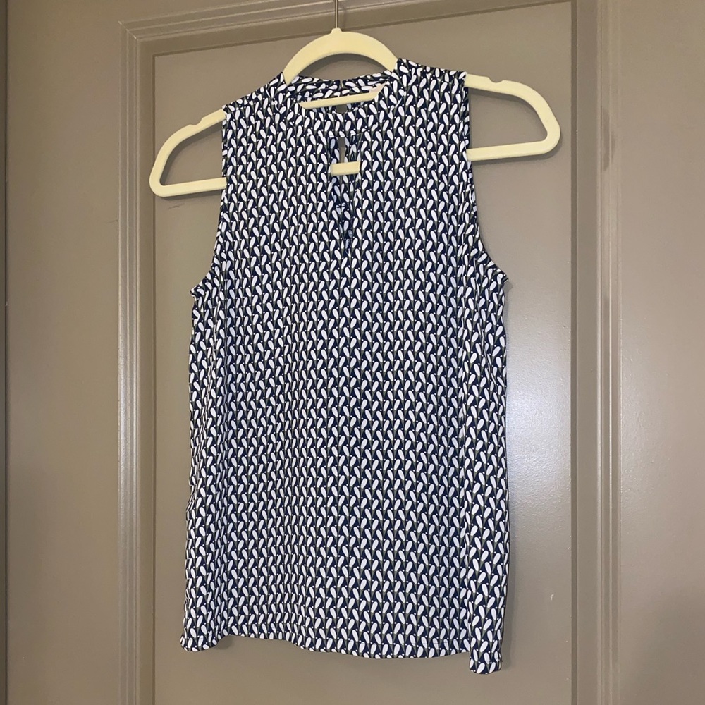 Loft Chocker Style Blouse XXS Petite